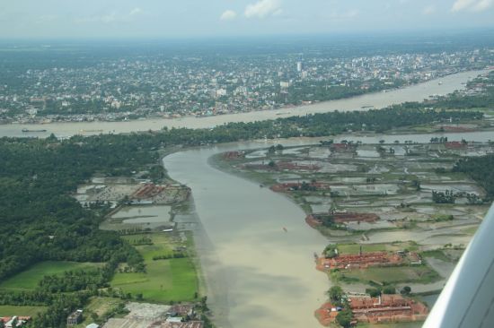 A river runs through it: Dhaka, the capital of Bangladesh, is one of the most densely populated cities in the world, with more and more people living in flood-prone areas